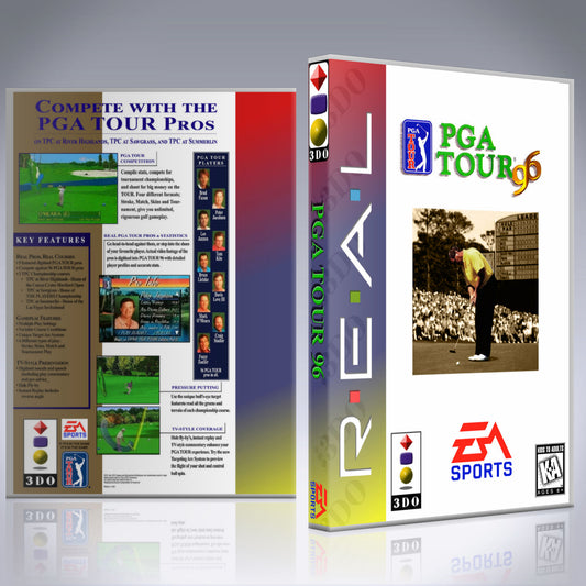 3DO Custom Case - NO GAME - PGA Tour '96