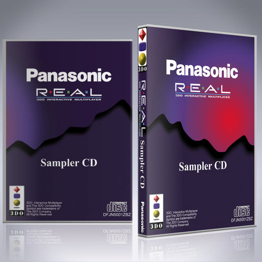3DO Custom Case - NO GAME - Panasonic Sampler CD