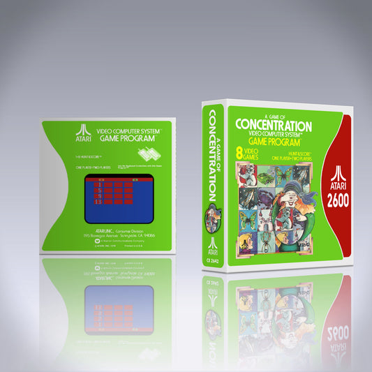 Atari 2600 Case - NO GAME - A Game of Concentration