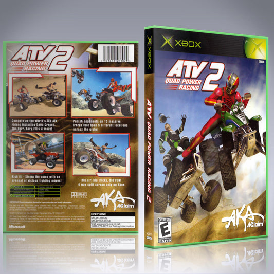 Xbox Case - NO GAME - ATV Quad Power Racing 2