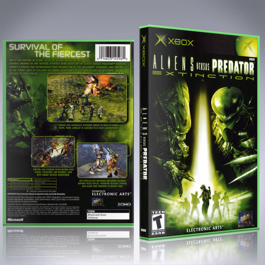 Xbox Case - NO GAME - Aliens vs Predator - Extinction