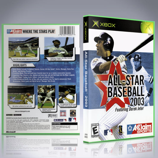 Xbox Case - NO GAME - All-Star Baseball 2003