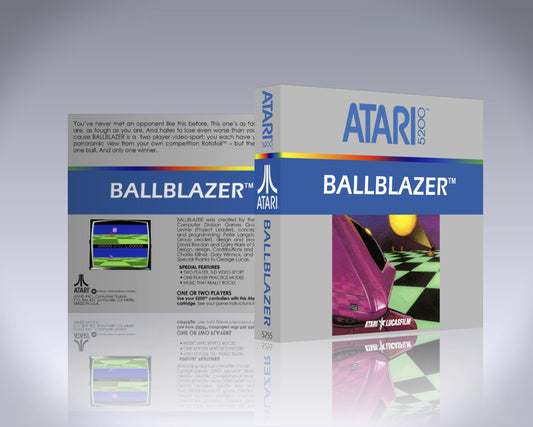 Atari 5200 Case - NO GAME - Ballblazer