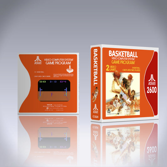 Atari 2600 Case - NO GAME - Basketball