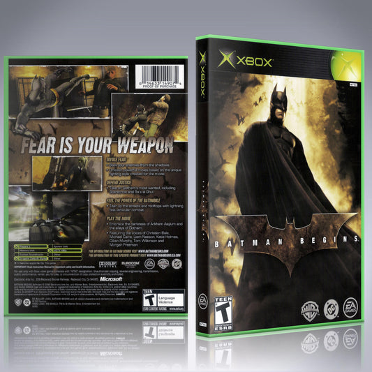 Xbox Case - NO GAME - Batman Begins