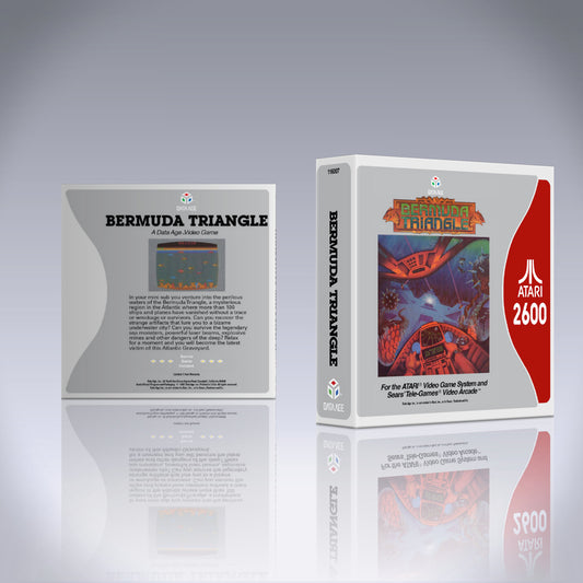 Atari 2600 Case - NO GAME - Bermuda Triangle