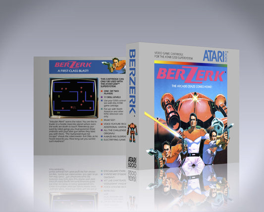 Atari 5200 Case - NO GAME - Berzerk