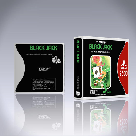 Atari 2600 - Sears Tele-Games Case - Black Jack