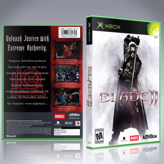 Xbox Case - NO GAME - Blade II