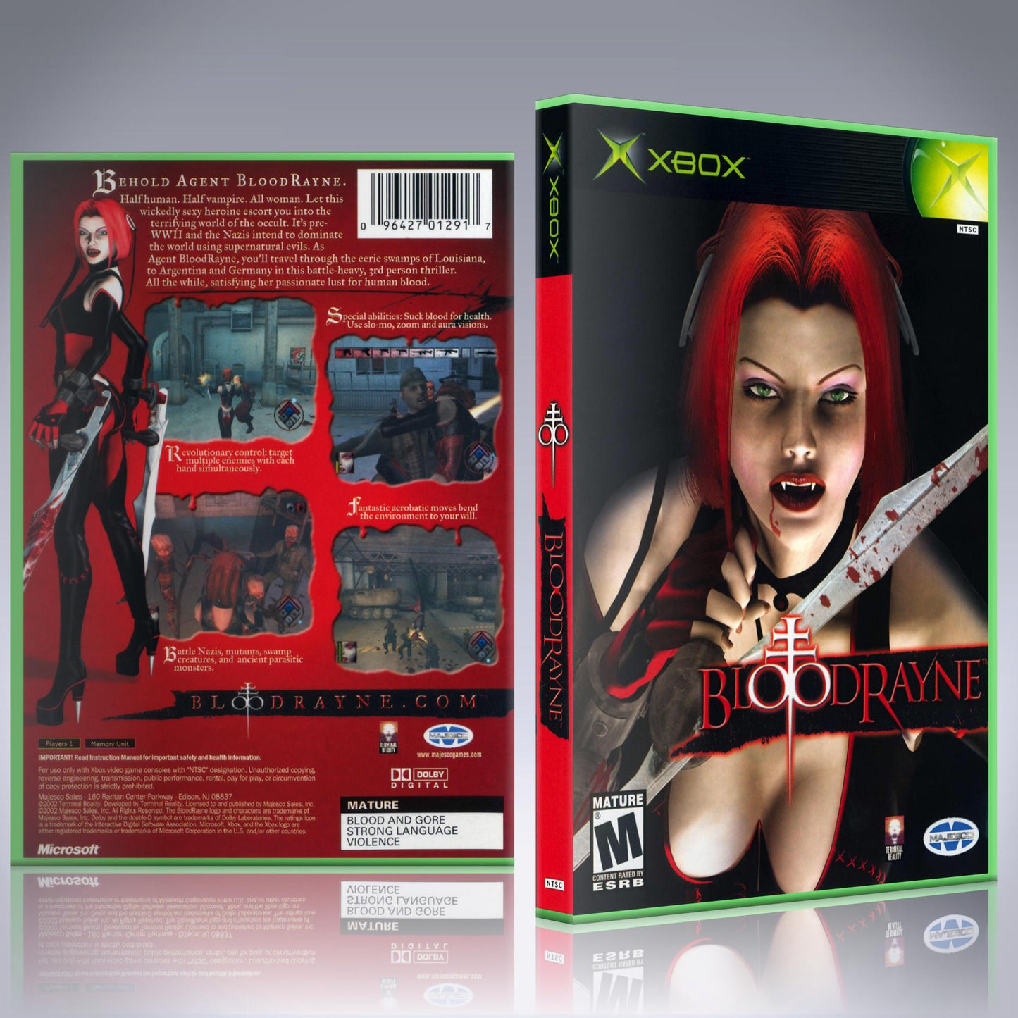 Xbox Case - NO GAME - Bloodrayne