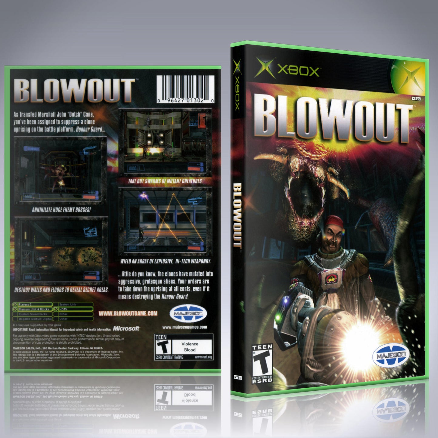 Xbox Case - NO GAME - Blowout