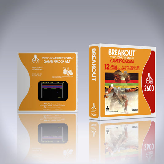 Atari 2600 Case - NO GAME - Breakout