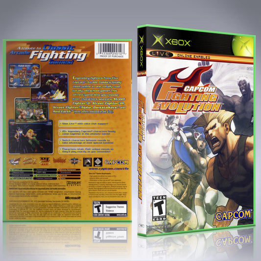 Xbox Case - NO GAME - Capcom Fighting Evolution