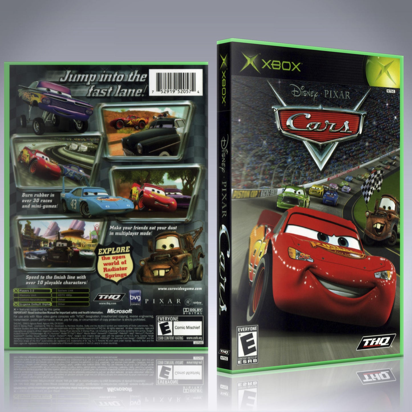 Xbox Case - NO GAME - Cars