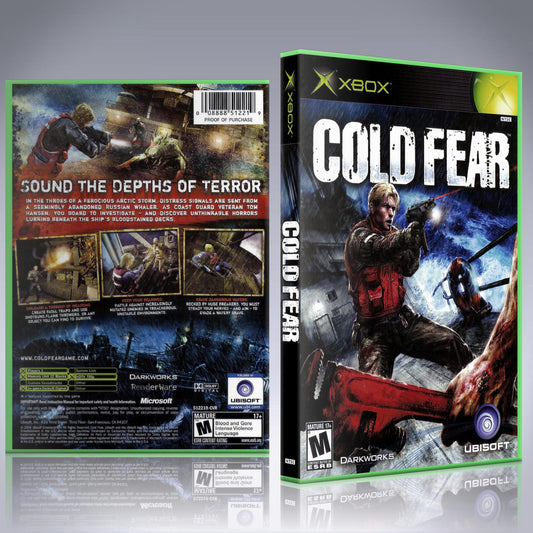 Xbox Case - NO GAME - Cold Fear