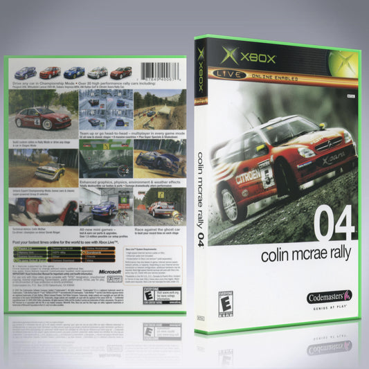 Xbox Case - NO GAME - Colin McRae Rally 04