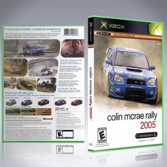 Xbox Case - NO GAME - Colin McRae Rally 2005