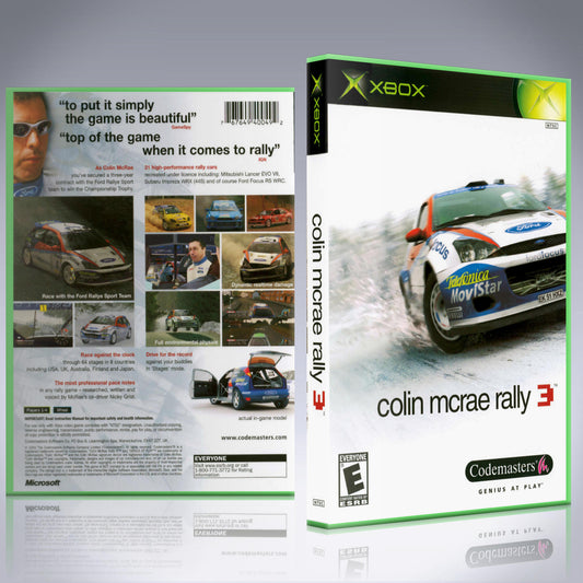 Xbox Case - NO GAME - Colin McRae Rally 3