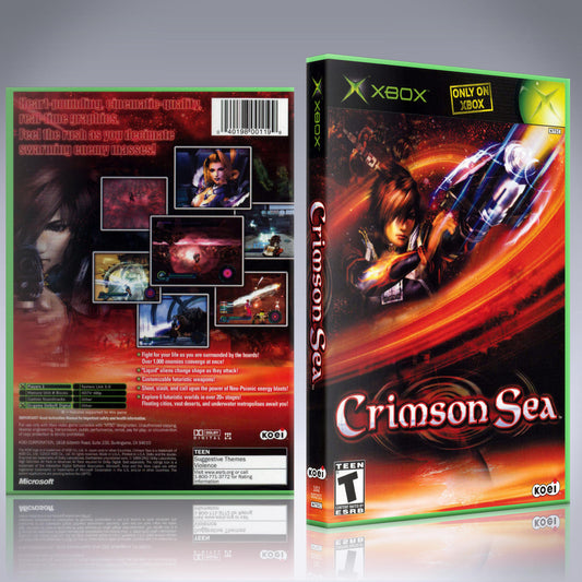 Xbox Case - NO GAME - Crimson Sea