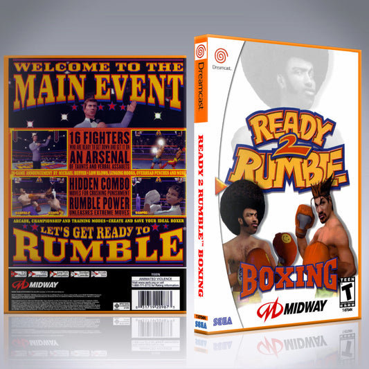 Dreamcast Custom Case - NO GAME - Ready 2 Rumble Boxing