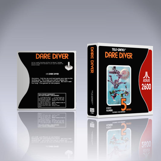 Atari 2600 - Sears Tele-Games Case - Dare Diver