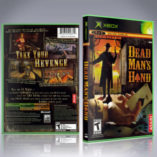 Xbox Case - NO GAME - Dead Man's Hand