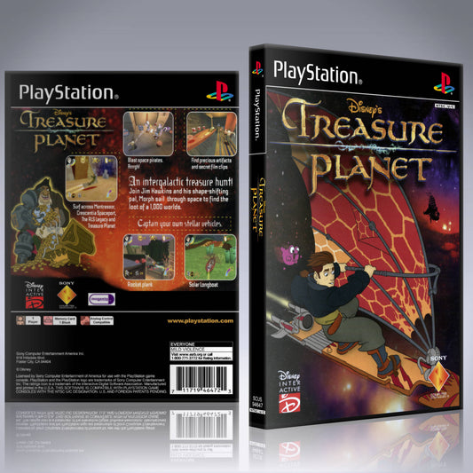 PS1 Case - NO GAME - Disney's Treasure Planet