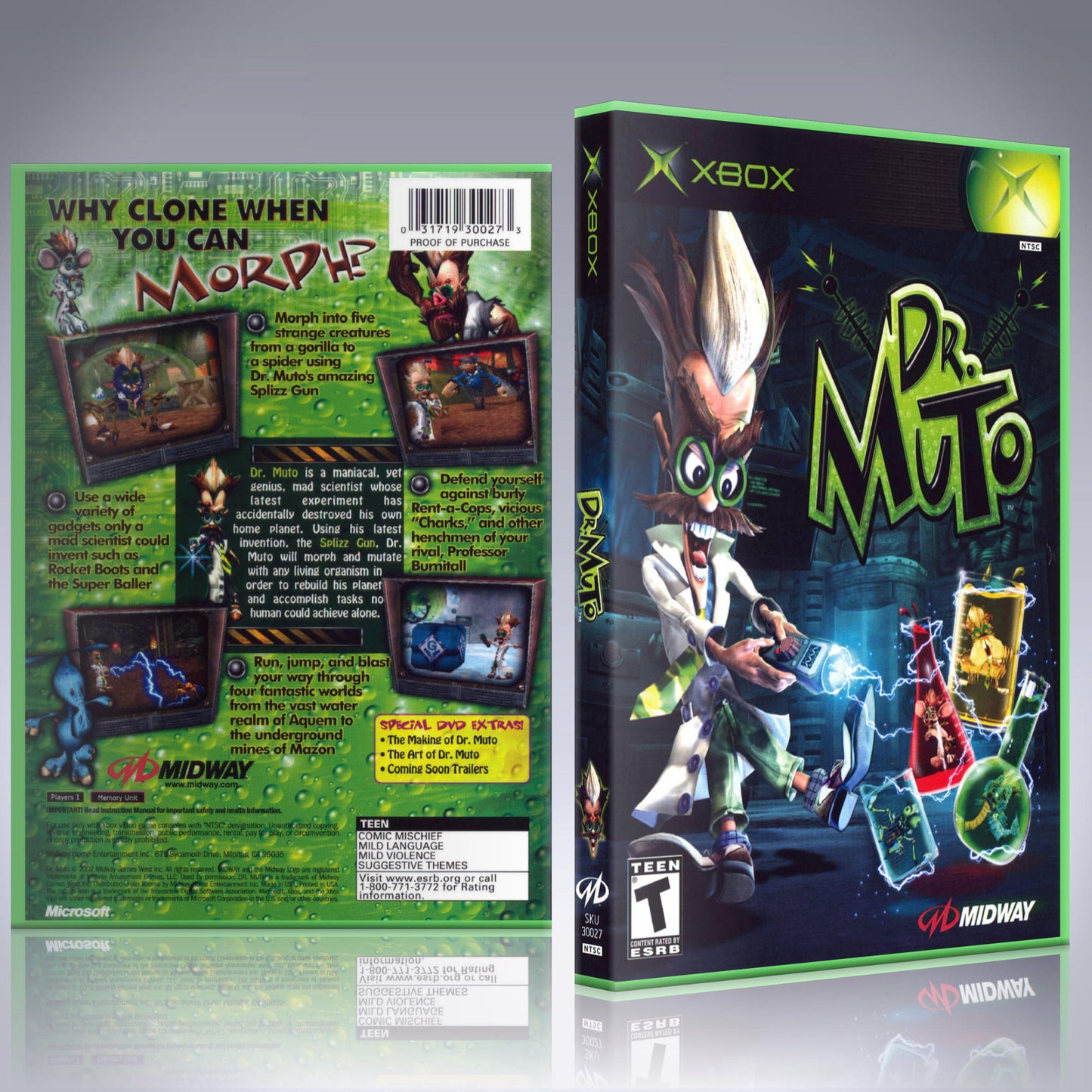 Xbox Case - NO GAME - Dr. Muto