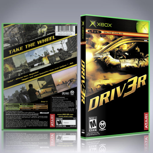 Xbox Case - NO GAME - Driv3r