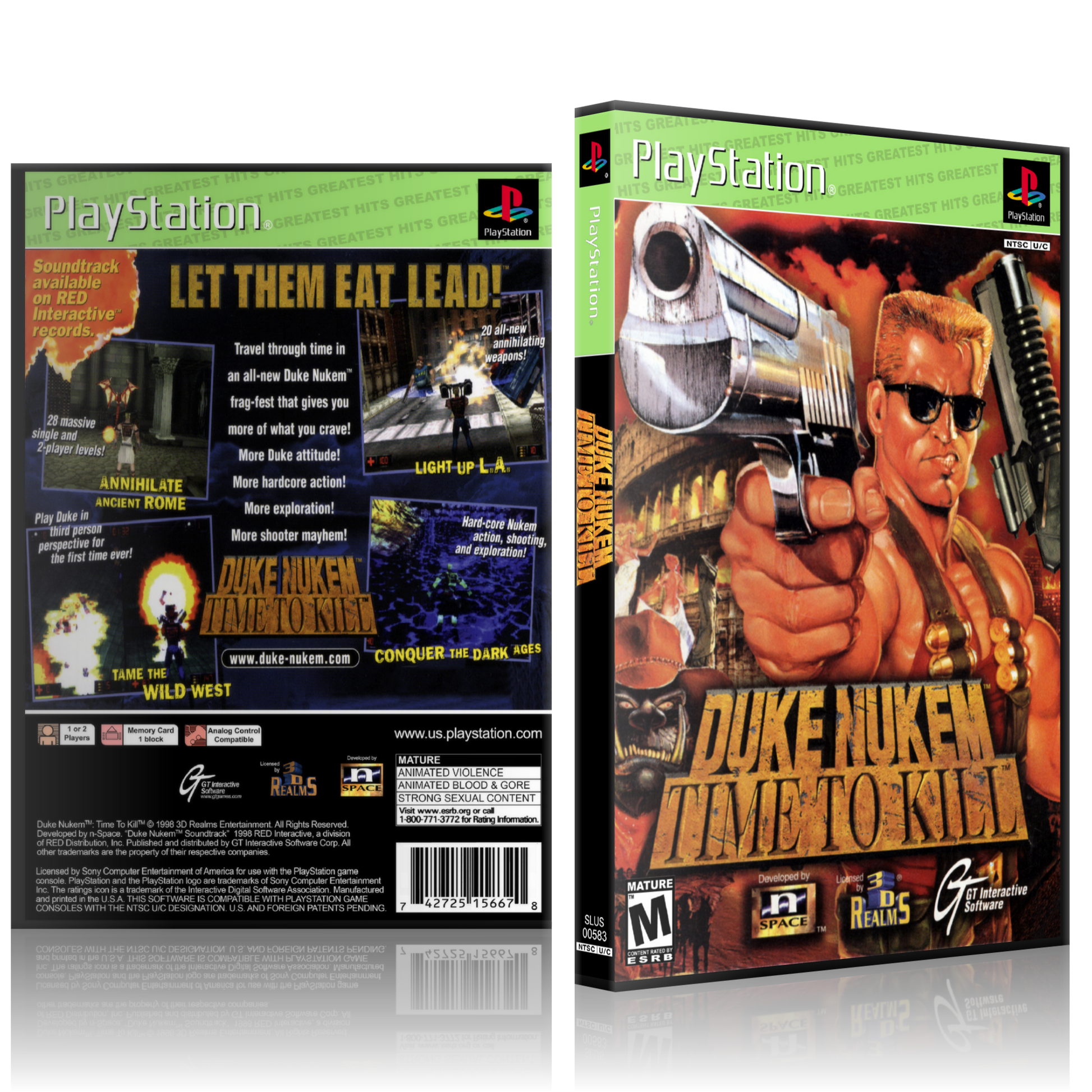 Duke nukem time to kill clearance ps1