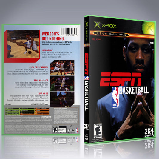 Xbox Case - NO GAME - ESPN NBA 2K4