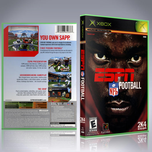 Xbox Case - NO GAME - ESPN NFL 2K4