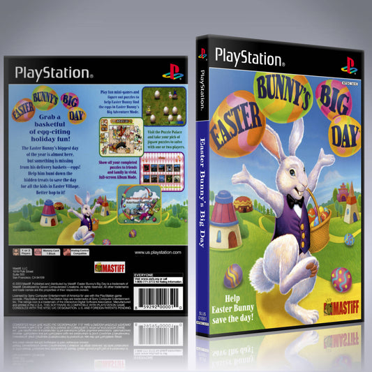 PS1 Case - NO GAME - Easter Bunny's Big Day