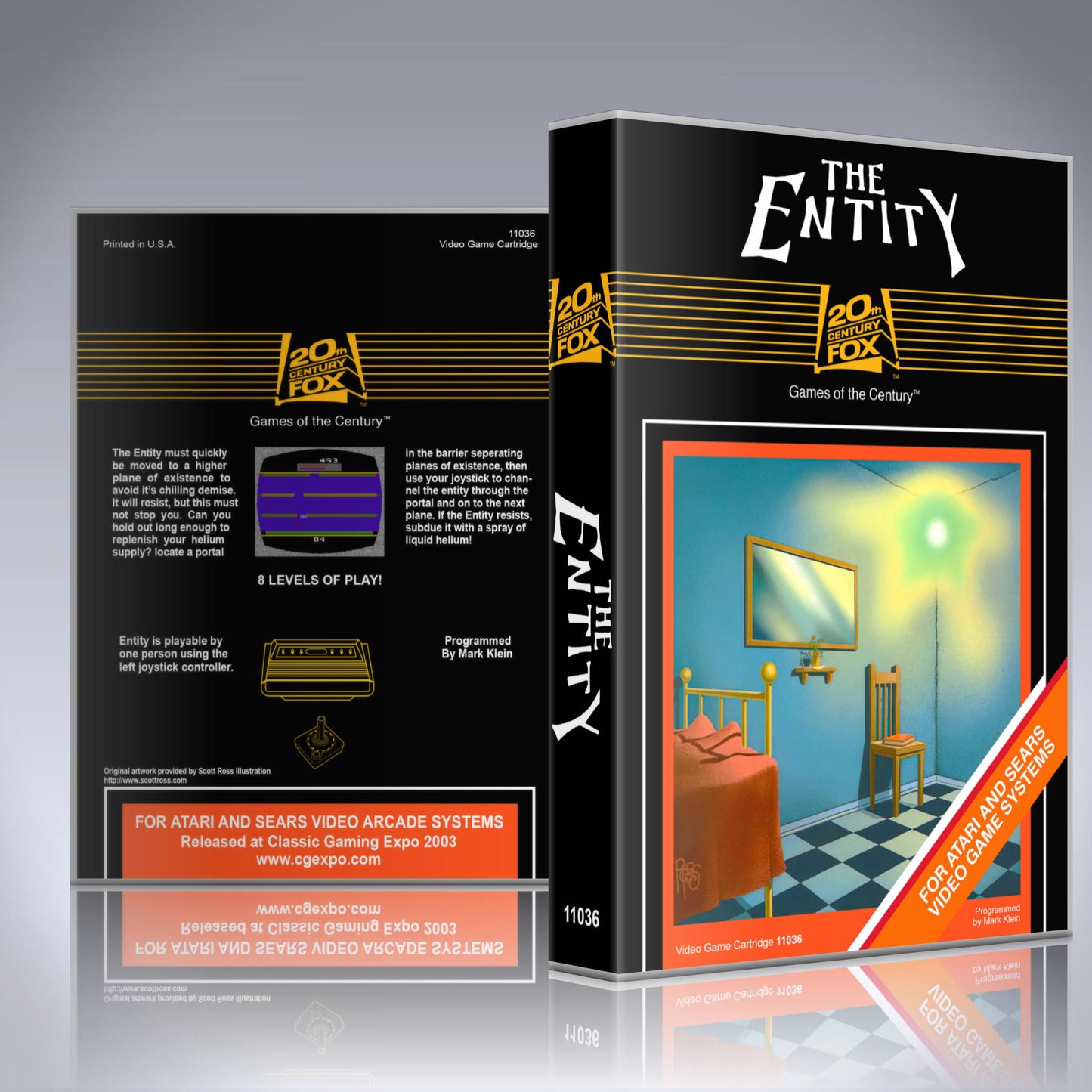 Atari 2600 UCG - NO GAME - The Entity