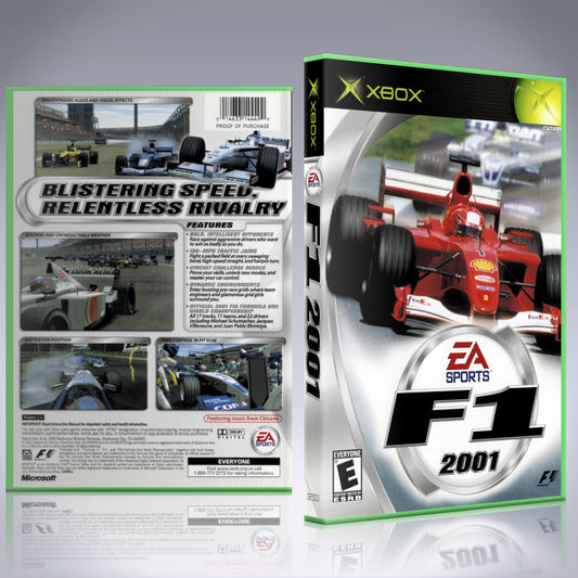 Xbox Case - NO GAME - F1 2001