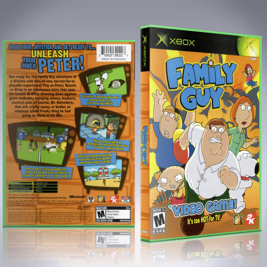 Xbox Case - NO GAME - Family Guy