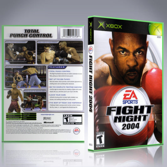 Xbox Case - NO GAME - Fight Night 2004