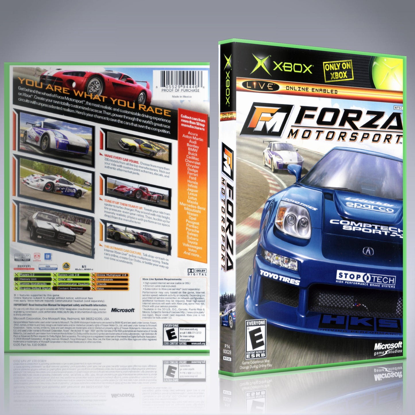 Xbox Case - NO GAME - Forza Motorsport