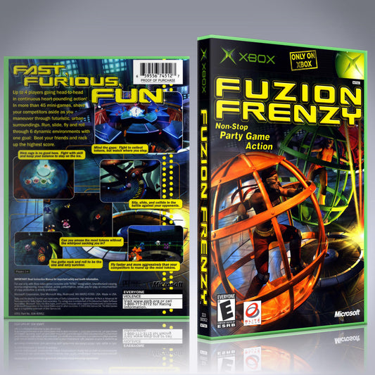 Xbox Case - NO GAME - Fusion Frenzy