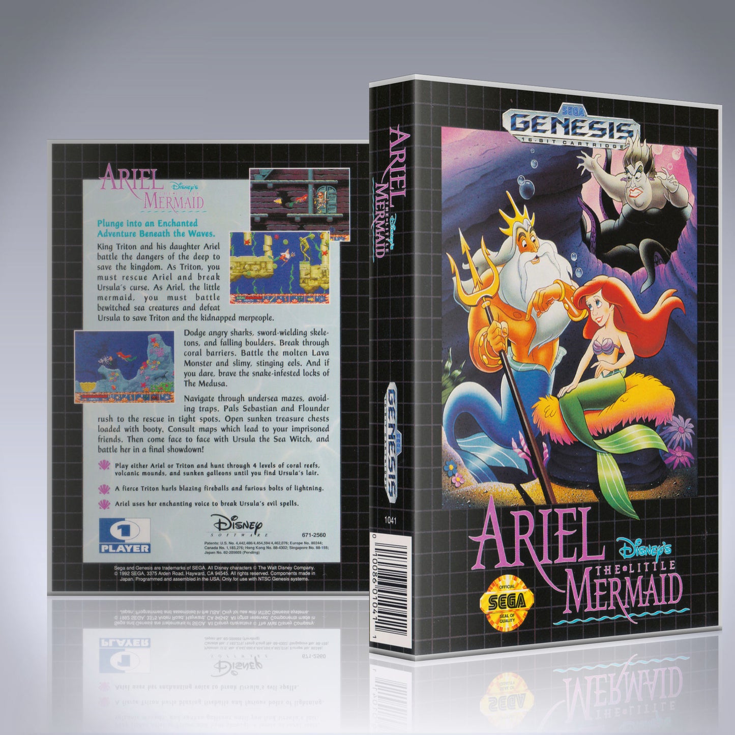 Sega Genesis - UGC - Ariel The Little Mermaid