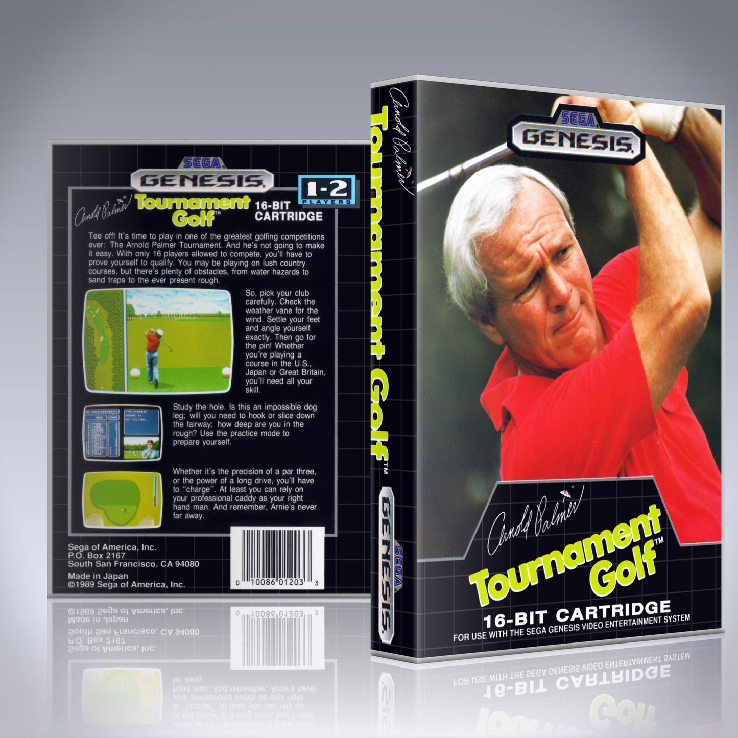 Sega Genesis - UGC - Arnold Palmer Tournament Golf
