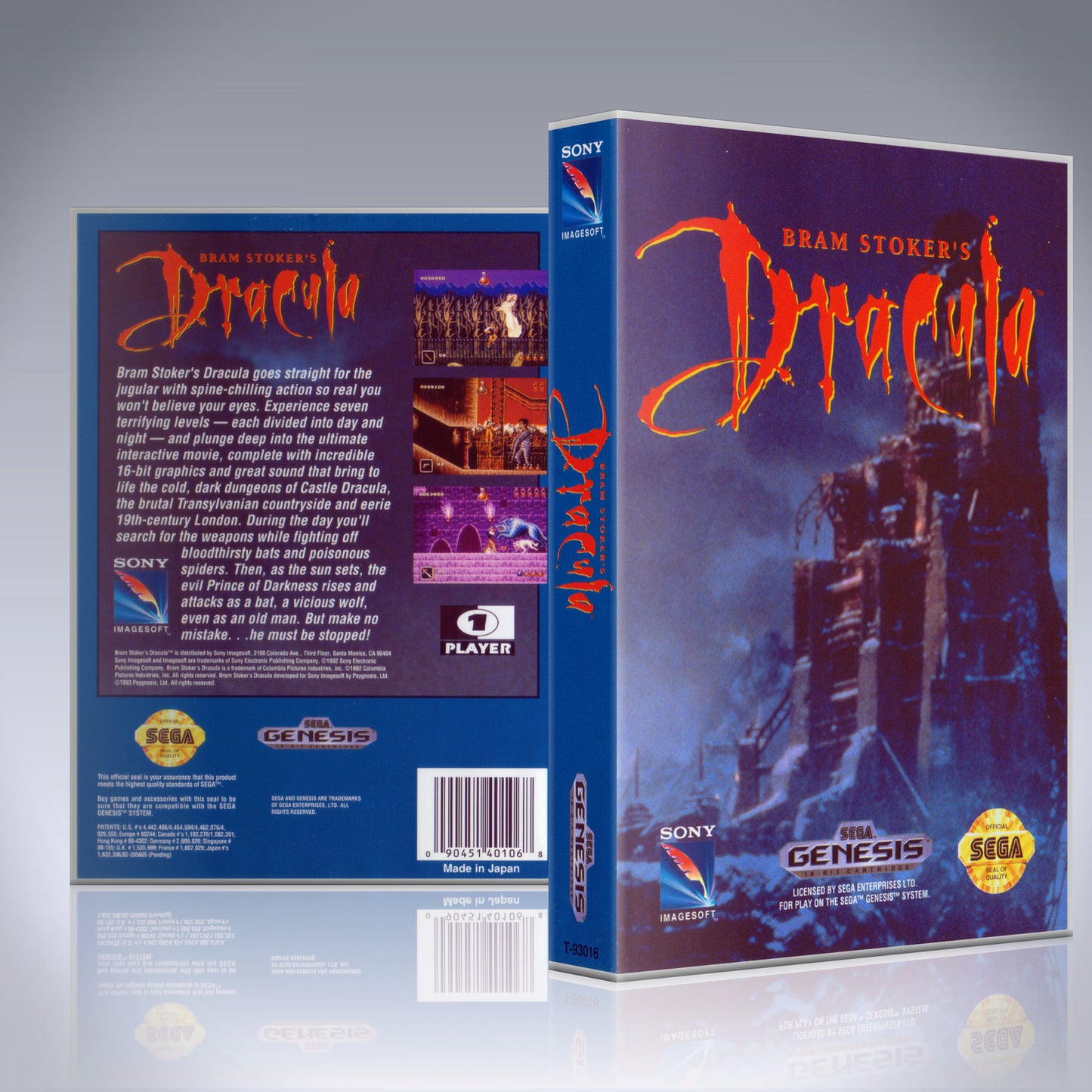 Sega Genesis - UGC - Bram Stoker's Dracula