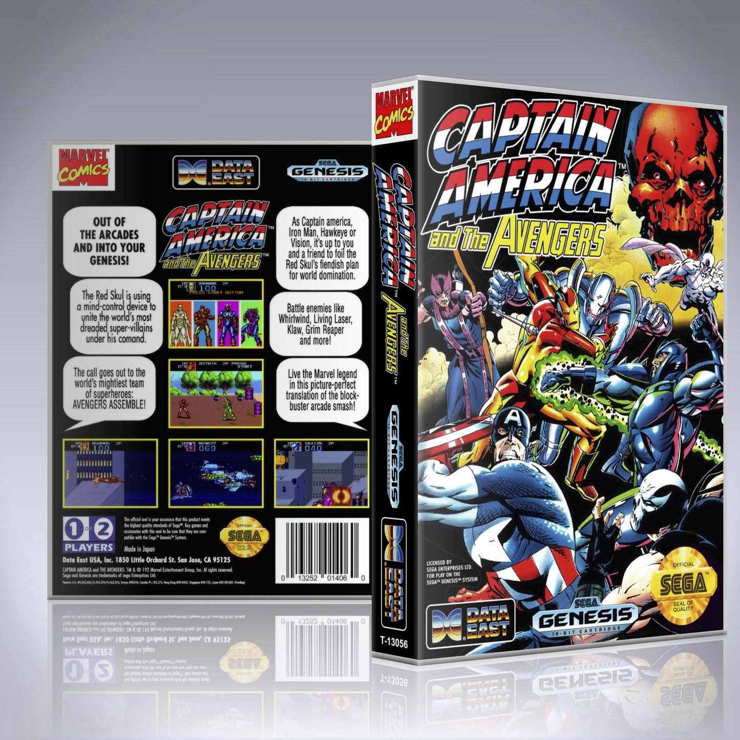 Sega Genesis - UGC - Captain America and the Avengers