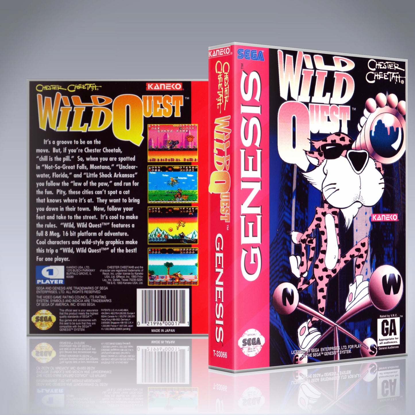 Sega Genesis - UGC - Chester Cheetah - Wild Wild Quest
