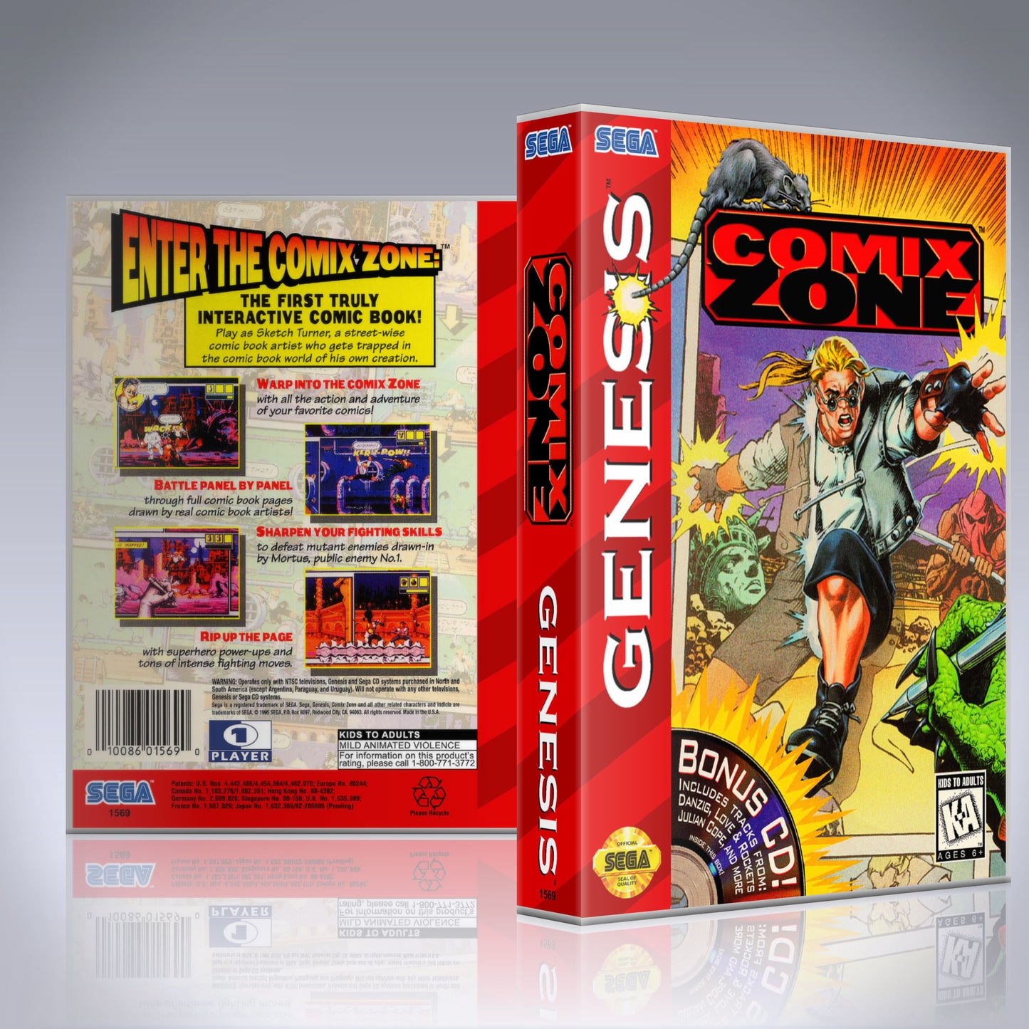 Sega Genesis - UGC - Comix Zone