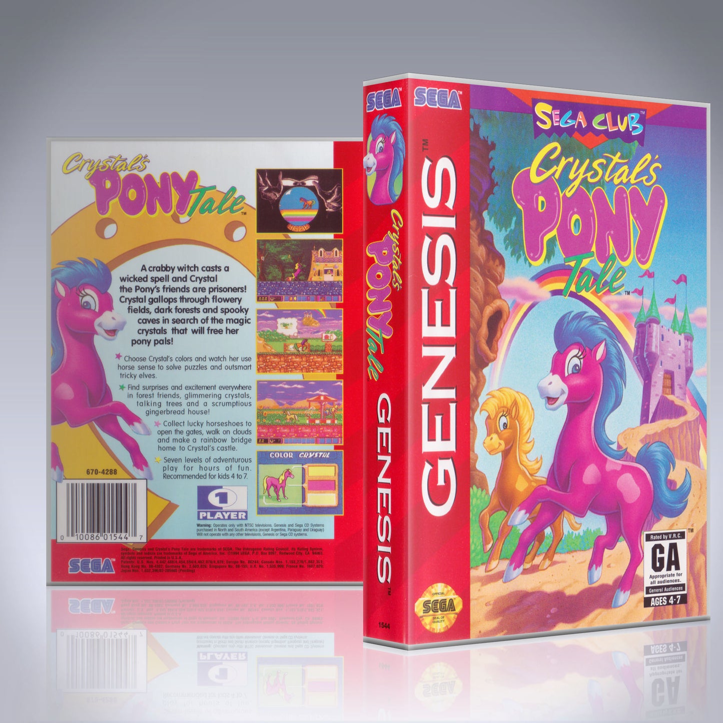 Sega Genesis - UGC - Crystal's Pony Tale