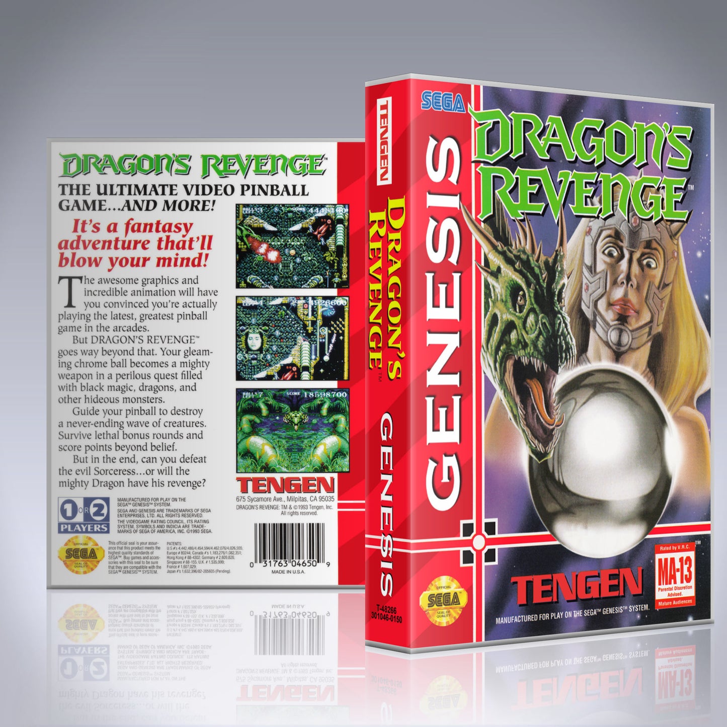 Sega Genesis - UGC - Dragon's Revenge