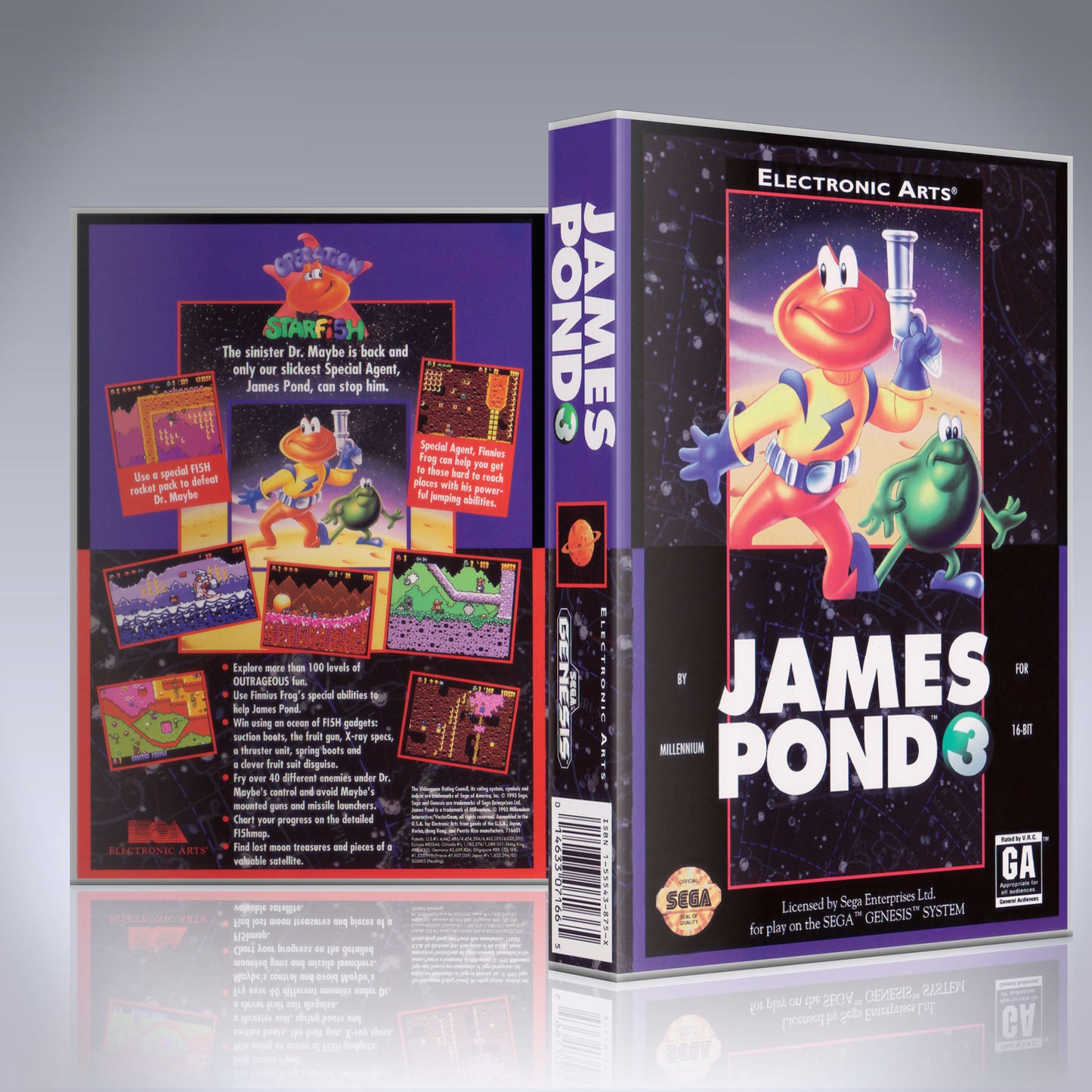 Sega Genesis - UGC - James Pond 3