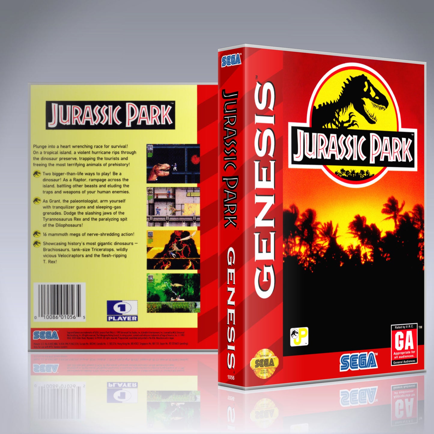 Sega Genesis - UGC - Jurassic Park