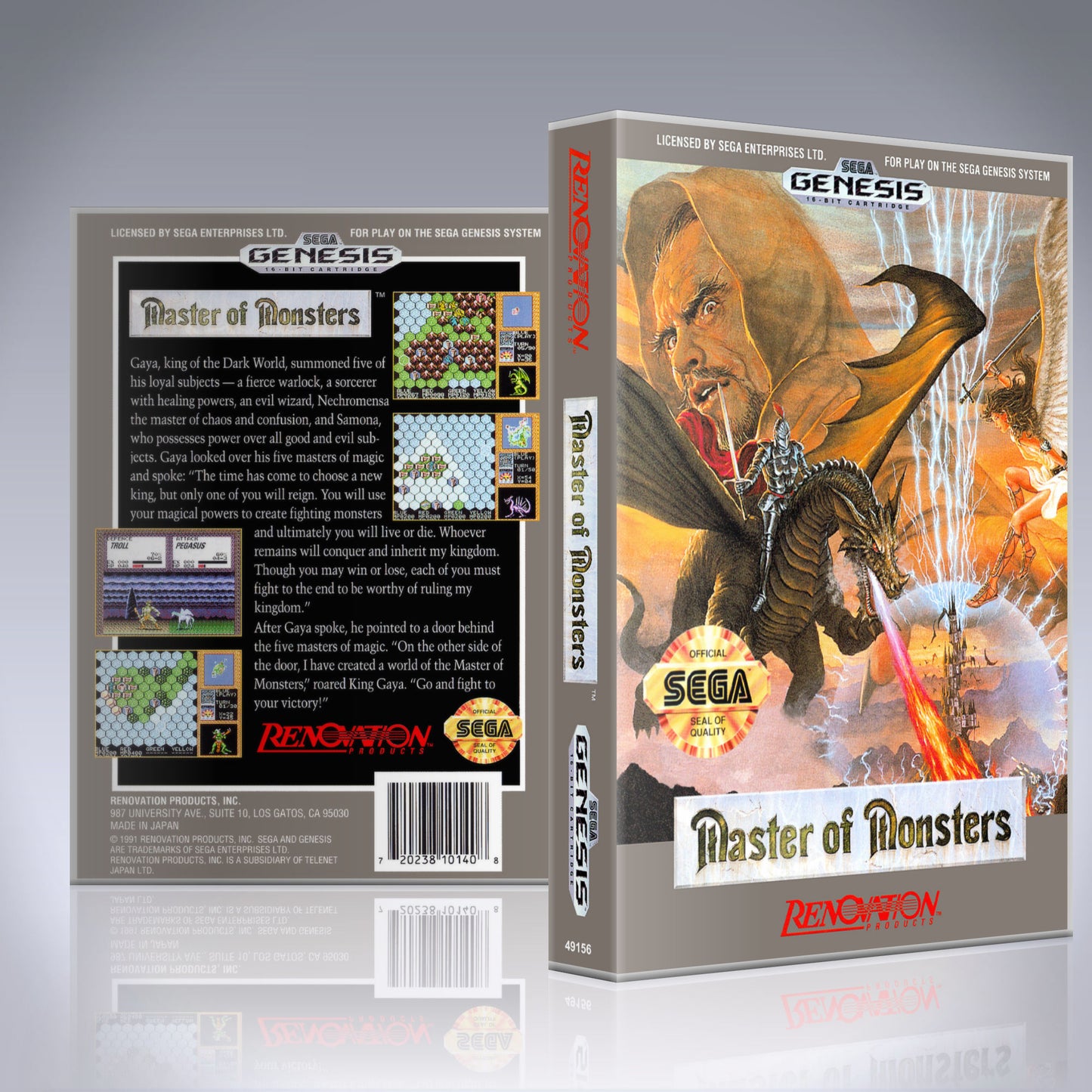 Sega Genesis - UGC - Master of Monsters